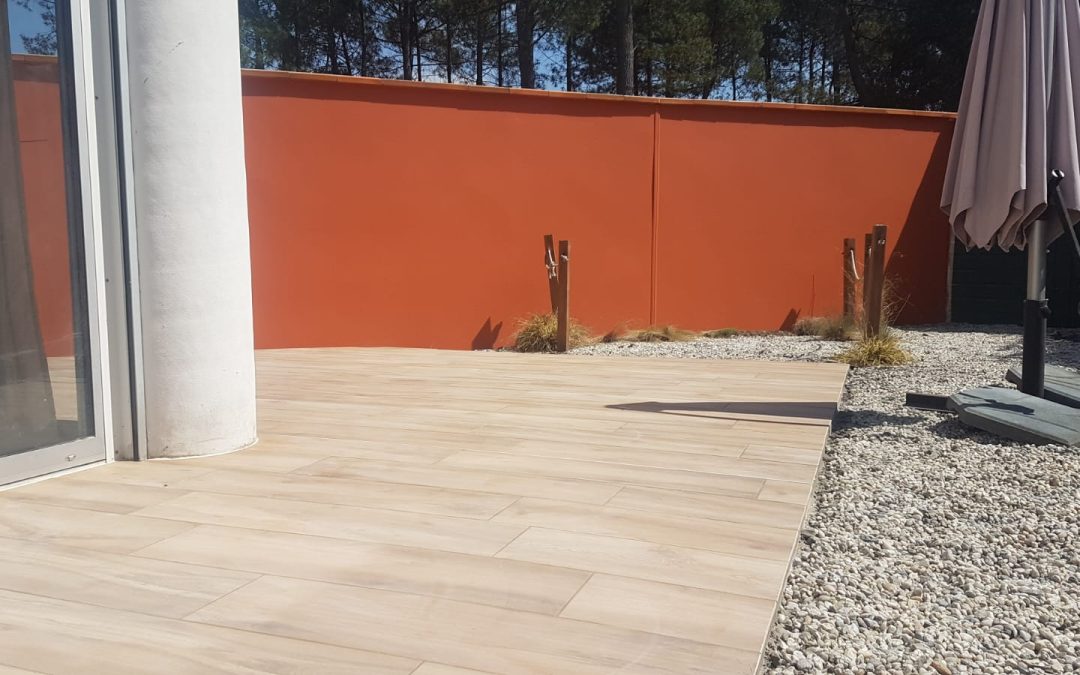 Embellissement d&rsquo;une terrasse