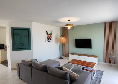 Rénovation complète d&rsquo;un salon séjour salle à manger