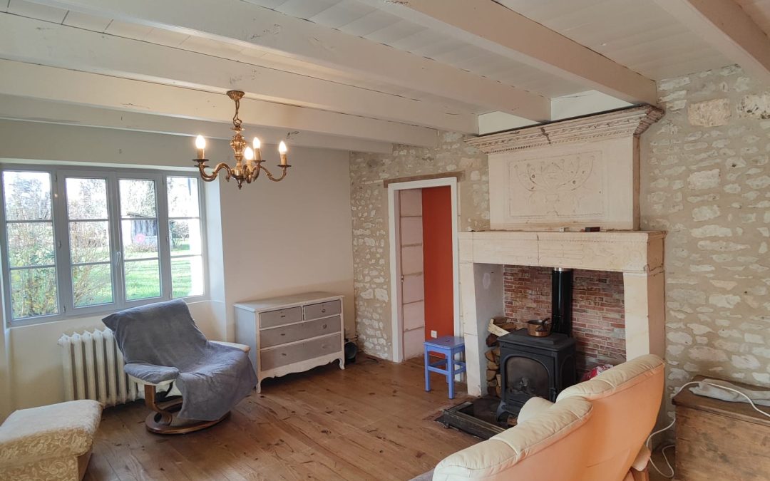 Rénovation d&rsquo;un salon séjour