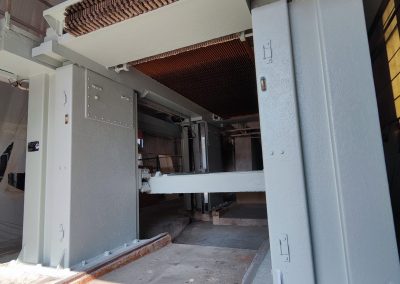 Aérogommage métal d&rsquo;un site industriel